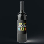 Math Teacher Struggle With Math Wine Label<br><div class="desc">Math Teacher Struggle With Math</div>