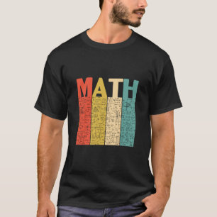 Math Teacher Vintage Math Definition T-Shirt