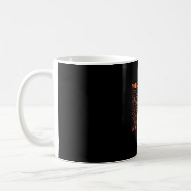 Math Teacher What Part Of Math Coffee Mug (Left)