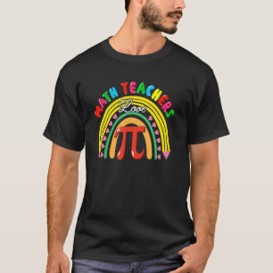 Math Teachers Love Pi Cute Pi Symbol With Pencil R T-Shirt