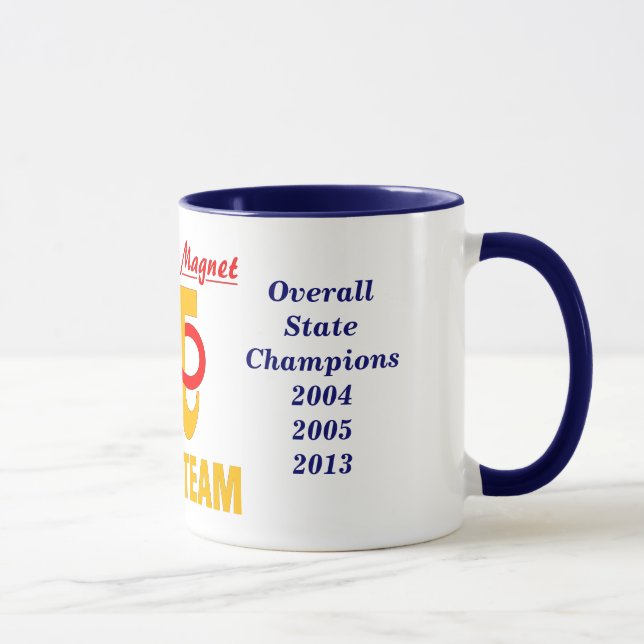 Math Team Championship Mug (Right)