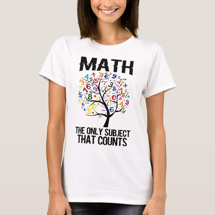 fun math t shirts
