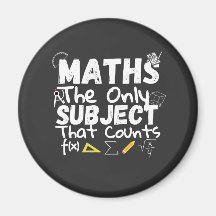 Math The Only Subject That Counts T-Shirt