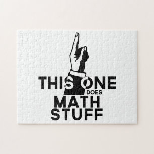 Math - This One Does Math - Funny Mathematics Jigsaw Puzzle
