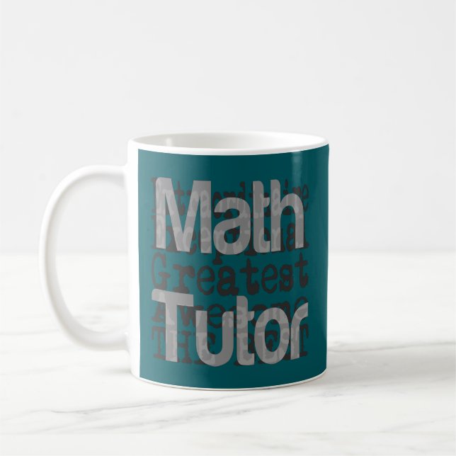 Math Tutor Extraordinaire Coffee Mug (Left)
