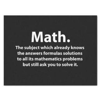 Math Typography Funny Math