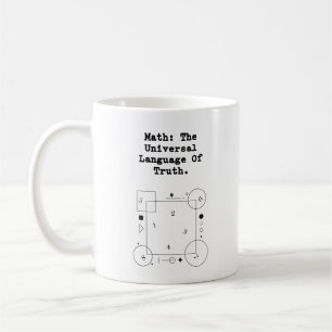 Math Universal Language   Truth & Logic Educator Coffee Mug