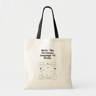 Math Universal Language Truth & Logic Educator Tote Bag