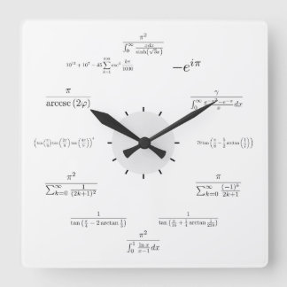 Math Wall Clock