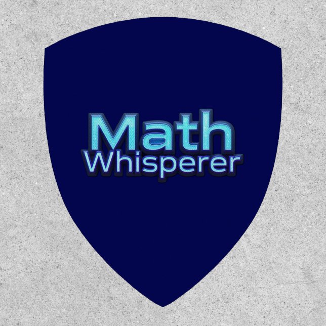 Math Whispere Patch (Front)