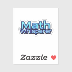 Math Whispere Sticker