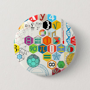 Math (white) button