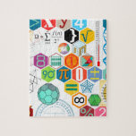 Math (white) jigsaw puzzle<br><div class="desc">Puzzle</div>