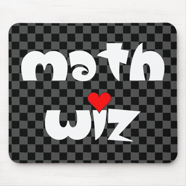 Math Wiz Mouse Pad (Front)