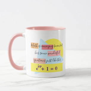 Math Wonderful Equations - Math Girl - Mug
