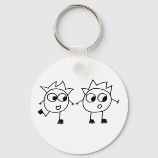 Mathberries Blading Buddies Keychain