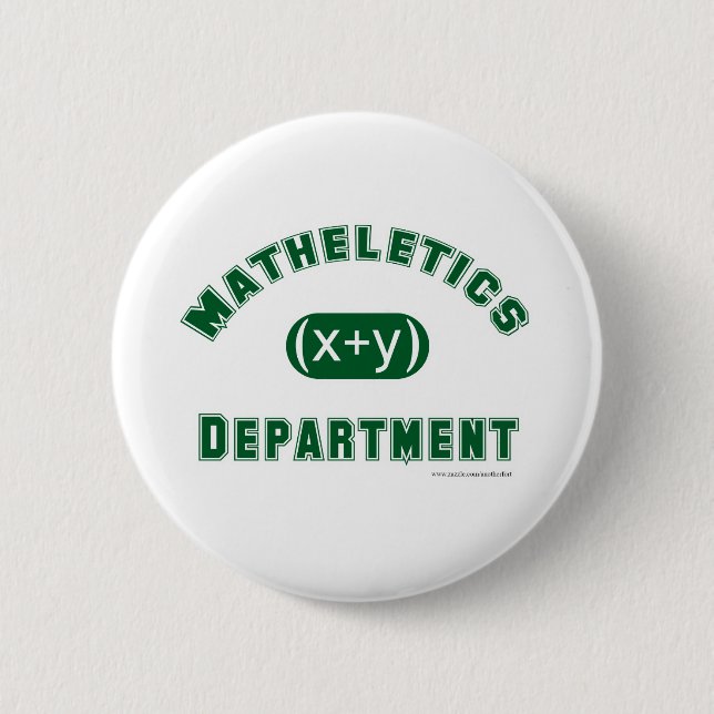 Matheletics Department Button (Front)