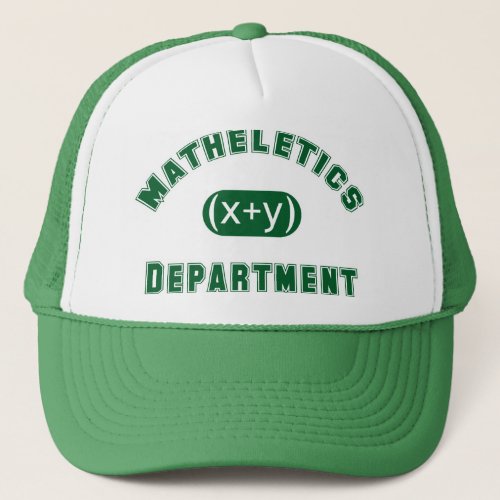 Matheletics Department Trucker Hat