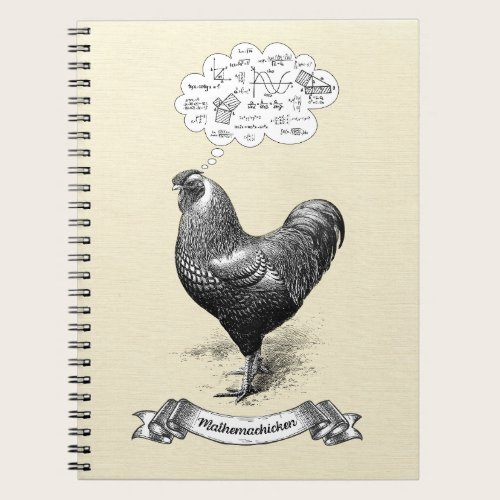 Mathemachicken Funny Math Chicken Pun Joke Notebook Mathemachicken Funny Math Chicken Pun Joke Notebook