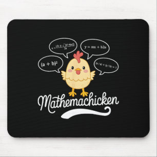 Mathemachicken Math Chicken Teacher Retire Mathema Mouse Pad