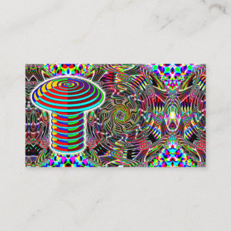 Mathemagical Mushroom Business Card
