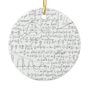 Mathematic Lovers, Math Formula, Math Geek Ceramic Ornament