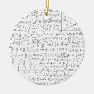 Mathematic Lovers, Math Formula, Math Geek Ceramic Ornament