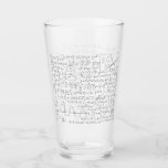 Mathematic Lovers, Math Formula, Math Geek Glass<br><div class="desc">The perfect Cute Mathematic Lovers, Math Formula, Math Geek, a pattern gift idea for all men, women & kids who loves Math Equation Seamless fabric! Makes an ideal gift for your mom, dad, sister, brother, aunt, uncle, grandma or grandpa & for your love ones for their Wedding Anniversaries, Birthdays, Summer,...</div>