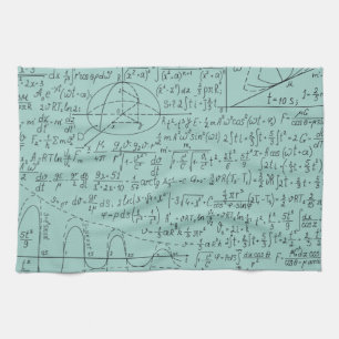 Mathematic Lovers, Math Formula, Math Geek Kitchen Towel