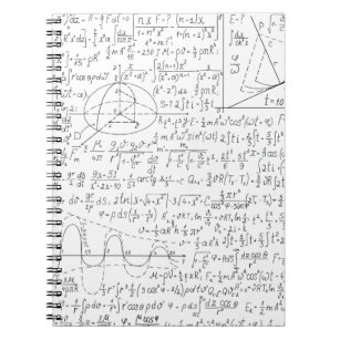 Math Is Math Spiral Notebook for Sale by Llamahandz