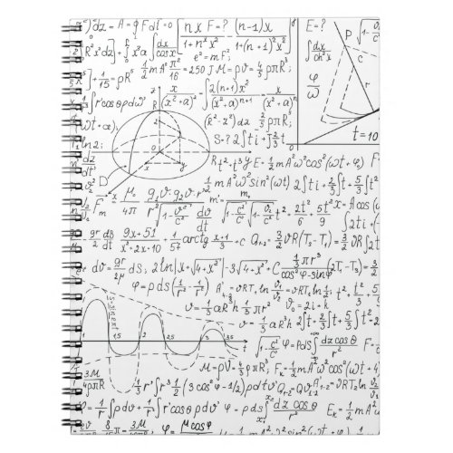 Mathematic Lovers Math Formula Math Geek Notebook