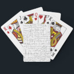 Mathematic Lovers, Math Formula, Math Geek Poker Cards<br><div class="desc">The perfect Cute Mathematic Lovers, Math Formula, Math Geek, a pattern gift idea for all men, women & kids who loves Math Equation Seamless fabric! Makes an ideal gift for your mom, dad, sister, brother, aunt, uncle, grandma or grandpa & for your love ones for their Wedding Anniversaries, Birthdays, Summer,...</div>