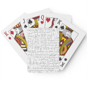 Mathematic Lovers, Math Formula, Math Geek Poker Cards
