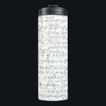 Mathematic Lovers, Math Formula, Math Geek Thermal Tumbler<br><div class="desc">The perfect Cute Mathematic Lovers, Math Formula, Math Geek, a pattern gift idea for all men, women & kids who loves Math Equation Seamless fabric! Makes an ideal gift for your mom, dad, sister, brother, aunt, uncle, grandma or grandpa & for your love ones for their Wedding Anniversaries, Birthdays, Summer,...</div>