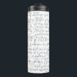 Mathematic Lovers, Math Formula, Math Geek Thermal Tumbler<br><div class="desc">The perfect Cute Mathematic Lovers, Math Formula, Math Geek, a pattern gift idea for all men, women & kids who loves Math Equation Seamless fabric! Makes an ideal gift for your mom, dad, sister, brother, aunt, uncle, grandma or grandpa & for your love ones for their Wedding Anniversaries, Birthdays, Summer,...</div>