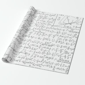 Mathematic Lovers, Math Formula, Math Geek Wrapping Paper