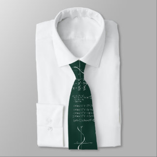 mathematic scribbles neck tie
