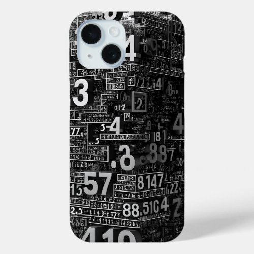 Mathematical Abstract iPhone 15 Case