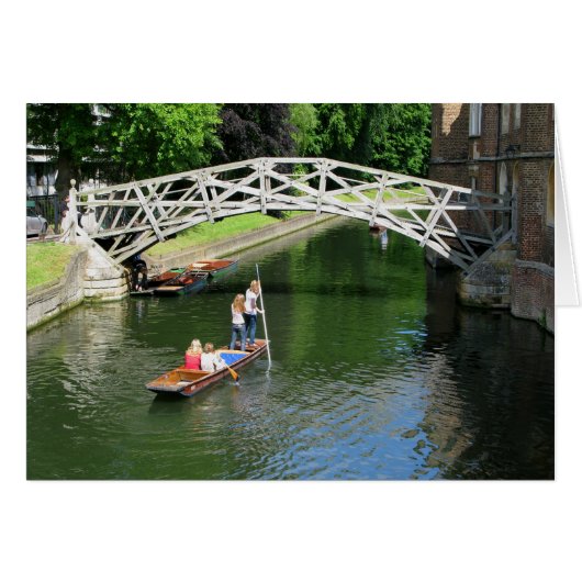 Mathematical Bridge, Cambridge Cards (Front Horizontal)