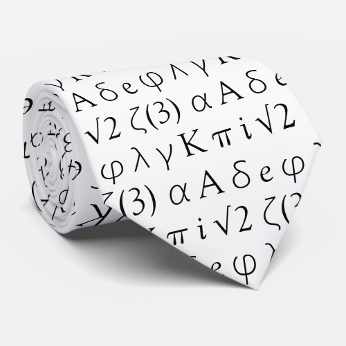 Mathematical Constants Tie