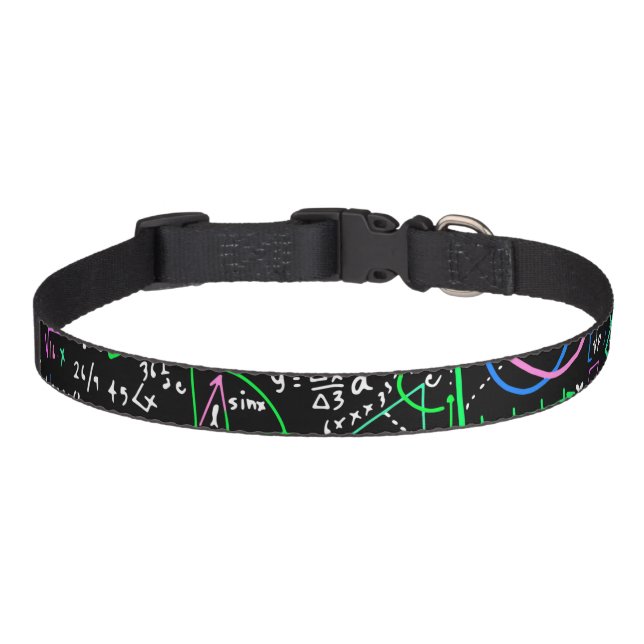 mathematical formulas  pet collar (Front)