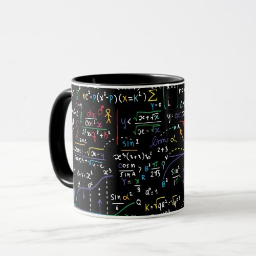 Mathematical geometry student teacher mug