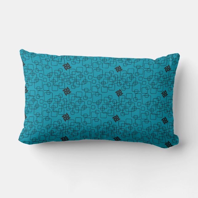 Mathematical Harmony Lumbar Pillow (Back)