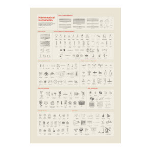 Mathematical Instruments - Light Poster