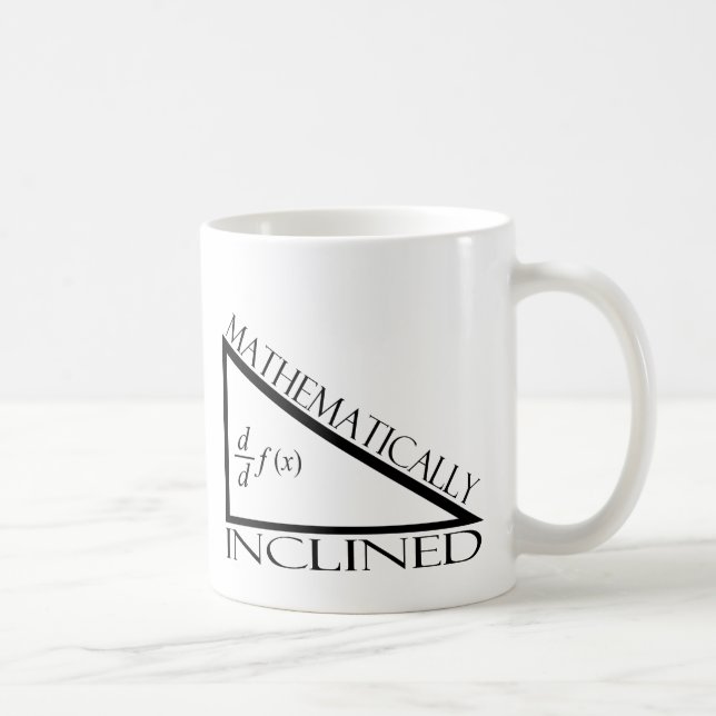 Mathematically Inclined Coffee Mug (Right)