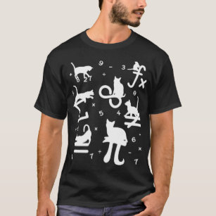 Mathematician Math Funny Cat Lover thelwell martin T-Shirt