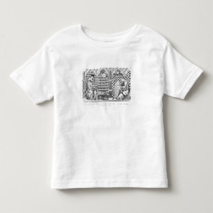 Mathematician Monks: one teaching the Globe Toddler T-shirt