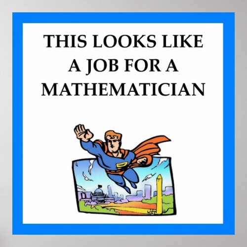 mathematician poster
