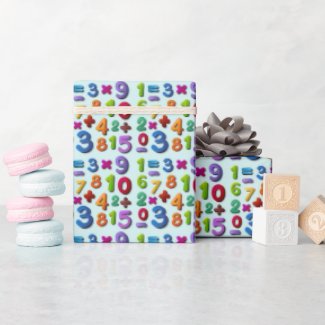 Mathematician  wrapping paper