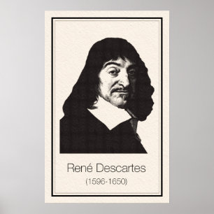 Mathematicians - Descartes Poster